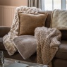 Gallery Direct Gallery Luxury Melange Knit Throw - Oatmeal