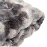 Gallery Direct Gallery Marshmallow Marble Rabbit Faux Fur Throw