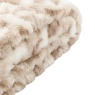 Gallery Direct Gallery Deco Luxe Ruched Faux Fur Throw
