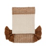 Gallery Direct Gallery Dolby Woven Throw - Rust