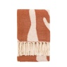 Gallery Direct Gallery Alma Abstract Throw - Nutmeg