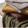 Gallery Direct Gallery Florence Knit Throw - Mustard