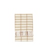 Gallery Direct Gallery Avro Grid Woven Throw - Green / Rust