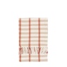Gallery Direct Gallery Avro Grid Woven Throw - Rust / Natural