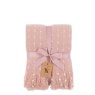 Gallery Direct Gallery Dottie Faux Mohair Throw - Rose Pink