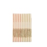 Gallery Direct Gallery Lille Jaquard Stripe Throw - Rust / Sage