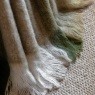 Gallery Direct Gallery Heritage Check Faux Mohair Throw - Green