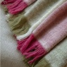Gallery Direct Gallery Dursley Check Throw - Cranberry & Olive