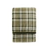 Gallery Direct Gallery Tartan Sherpa Throw - Olive