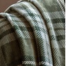 Gallery Direct Gallery Tartan Sherpa Throw - Olive