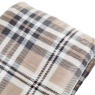Gallery Direct Gallery Tartan Sherpa Throw - Natural
