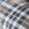 Gallery Direct Gallery Tartan Sherpa Throw - Natural