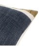 Gallery Direct Gallery Quinn Jacquard Cushion - Ochre & Navy Square