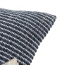 Gallery Direct Gallery Quinn Jacquard Cushion - Ochre & Navy Rectangle