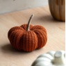 Gallery Direct Gallery Knitted Pumpkin Rust