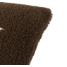 Gallery Direct Gallery Cosy Embroidered Cushion Chocolate