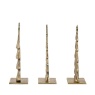Gallery Direct Gallery Heritage Set of 3 Tree Ornaments Gold