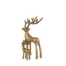 Gallery Direct Gallery Woodland Set of 2 Metal Stags Gold