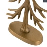 Gallery Direct Gallery Woodland Set of 2 Metal Tree Ornaments Gold