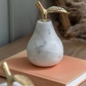 Gallery Perla Marble Pear White