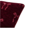 Gallery Direct Gallery Heritage Bow Chenille Cushion Merlot