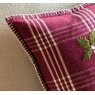 Gallery Direct Gallery Heritage Joy To The World Cushion Merlot