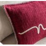 Gallery Direct Gallery Heritage Noel Embroidered Cushion Merlot