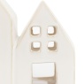 Gallery Direct Gallery Pearly White Houses Tealight Holder