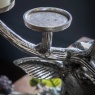 Gallery Direct Gallery Stag Candelabra Aluminium