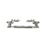 Gallery Direct Gallery Stag Candleholder Aluminium