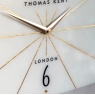 Gallery Direct Thomas Kent Greenwich Ellipse Wall Clock Snow White