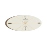 Gallery Direct Thomas Kent Greenwich Ellipse Wall Clock Snow White