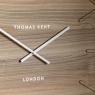 Gallery Direct Thomas Kent Harley Wall Clock Light Cedar
