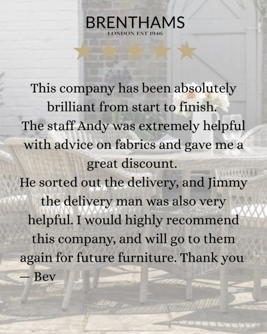 Another delighted customer at Brenthams!... 