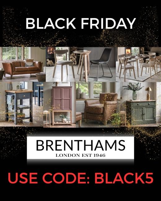 Unlock an extra 5% off at Brenthams... 